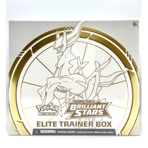 画像1: 【海外】Pokemon TCG: Sword & Shield Brilliant Stars Elite Trainer Box
