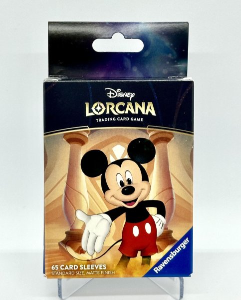 画像1: 【海外版・発売済】Disney Lorcana 65 CARD SLEEVES MICKEY (1)