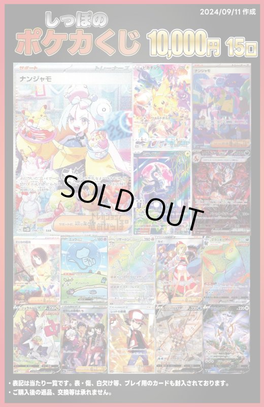 画像1: [ポケカ] 10,000円オリパ 9/11 (1)