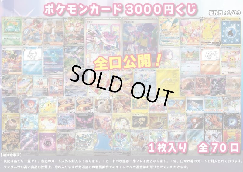 画像1: [ポケカ] 3,000円オリパ 1/19 (1)
