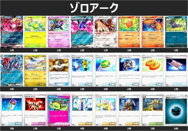 画像1: ゾロアーク デッキ (1)