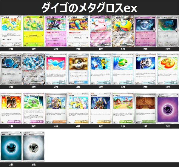 画像1: ダイゴのメタグロスex デッキ (1)