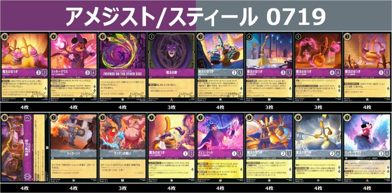 画像1: アメジスト/ スティール デッキ 0719 (1)