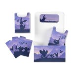 画像2: 【海外ダブルデッキケース】イーブイ&ブラッキー トワイライト (2)