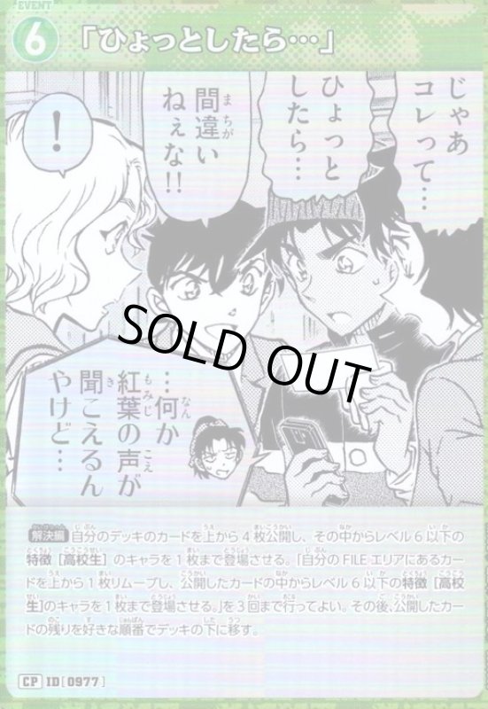 画像1: [ID0977]「ひょっとしたら…」(CP)(B09033P) (1)