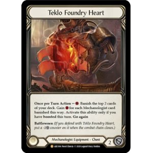 画像1: Teklo Foundry Heart(L)(ARC004)(Rainbow Foil)