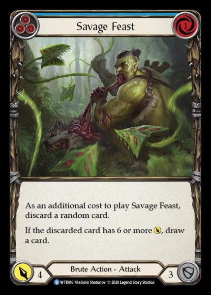 画像1: Savage Feast(青)(R)(WTR016)(Rainbow) (1)
