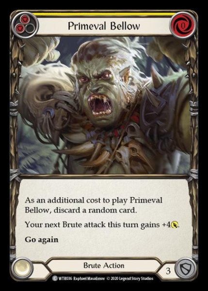 画像1: Primeval Bellow(黄)(C)(WTR036) (1)