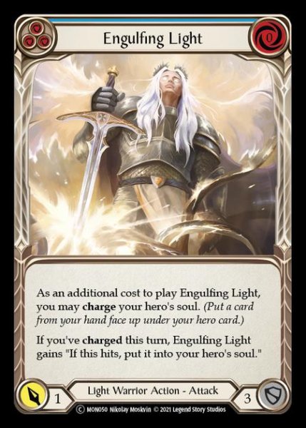 画像1: Engulfing Light【青】【C】【U-MON050】 (1)