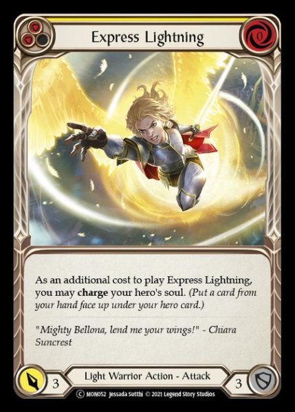 画像1: Express Lightning【黄】【C】【U-MON052】 (1)