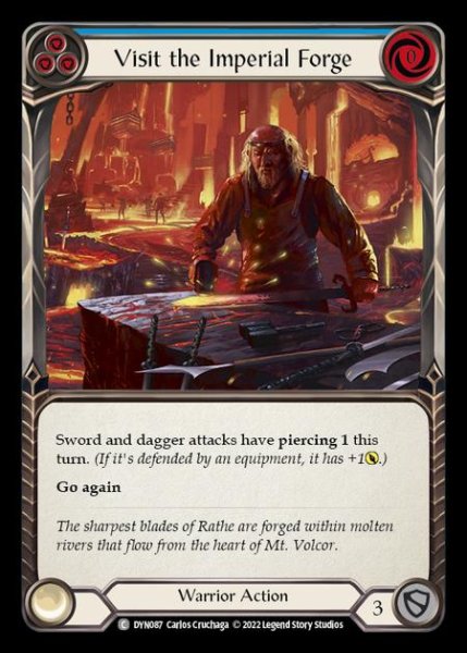 画像1: Visit the Imperial Forge【青】【C】【DYN087】 (1)