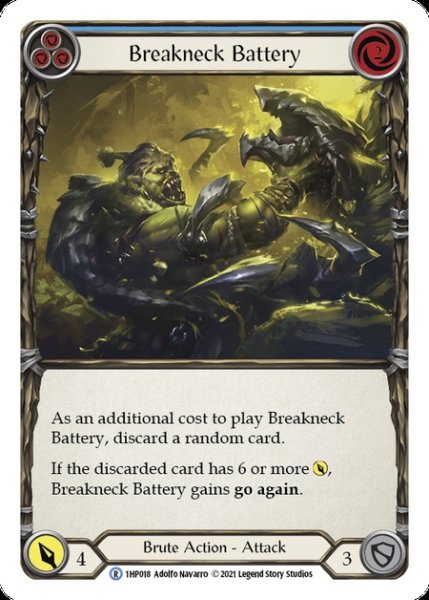 画像1: Breakneck Battery(青)(R)(1HP018) (1)