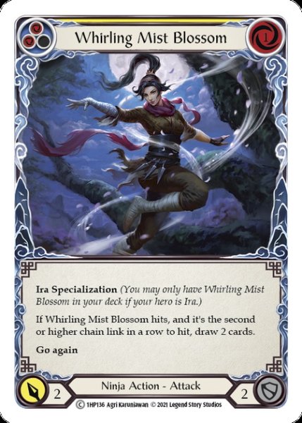 画像1: Whirling Mist Blossom(黄)(C)(1HP136) (1)