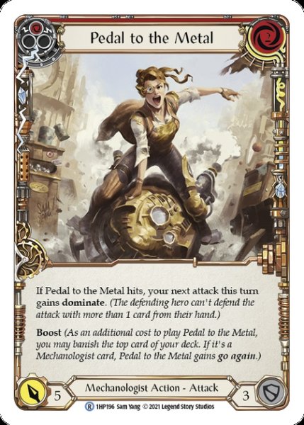 画像1: Pedal to the Metal(赤)(R)(1HP196) (1)