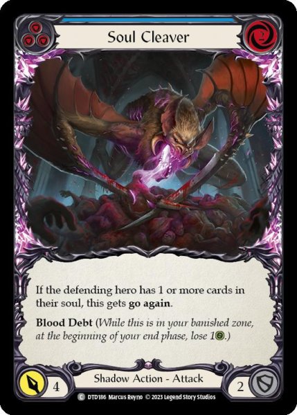 画像1: Soul Cleaver【青】【C】【DTD186】 (1)