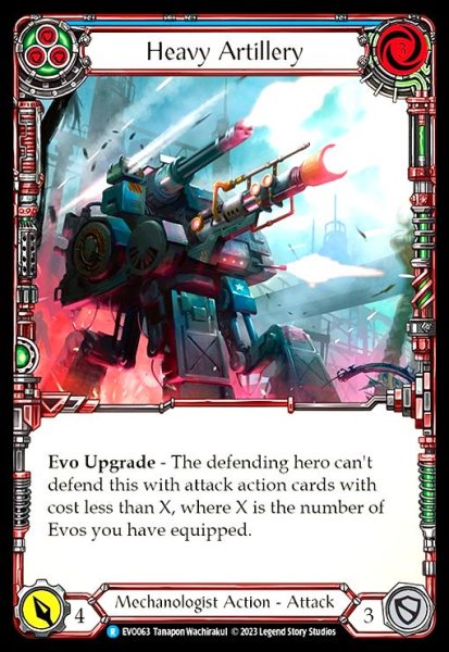 画像1: Heavy Artillery(青)(R)(EVO063) (1)