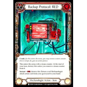 画像1: Backup Protocol: RED(C)(EVO081)