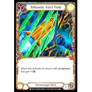 画像1: Teklonetic Force Field(青)(C)(EVO233)(Rainbow Foil)