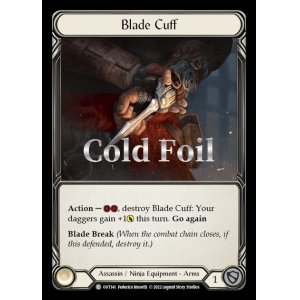 画像1: Blade Cuff(C)(OUT141)(Cold Foil)