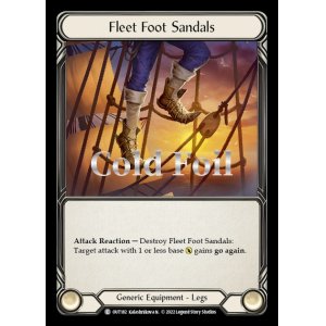 画像1: Fleet Foot Sandals(C)(OUT182)(Cold Foil)
