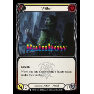 画像1: Wither (黄)(C)(OUT040)(Rainbow)