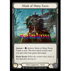 画像1: Mask of Many Faces(C)(OUT049)(Rainbow)
