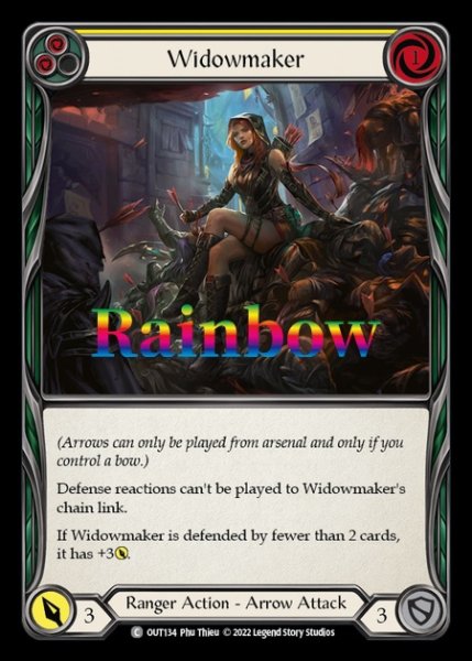 画像1: Widowmaker (黄)(C)(OUT134)(Rainbow) (1)