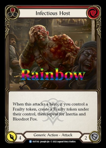 画像1: Infectious Host (赤)(R)(OUT192)(Rainbow) (1)