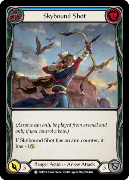 画像1: Skybound Shot (青)(C)(OUT129) (1)