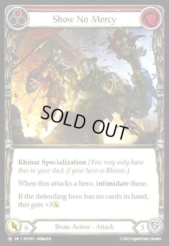 画像1: Show No Mercy(M)(HVY013) (1)