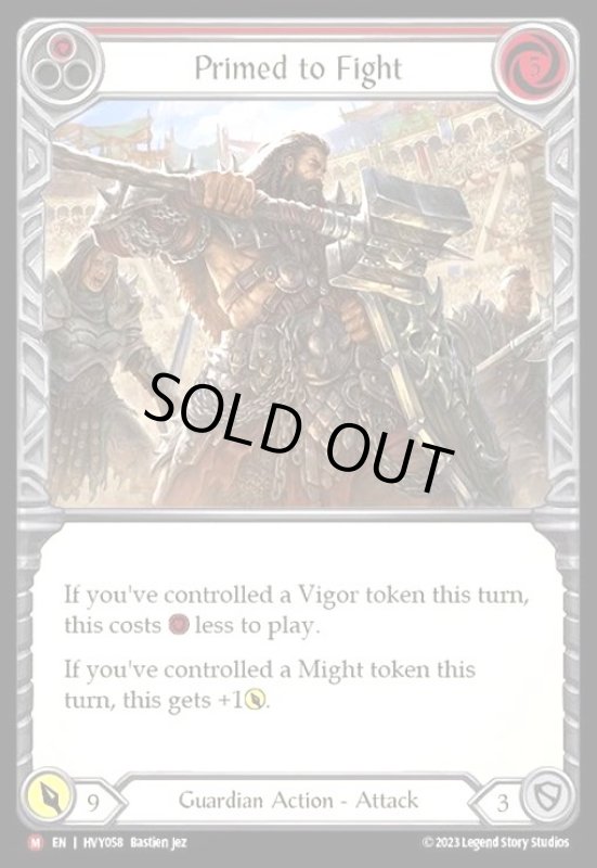 画像1: Primed to Fight(M)(HVY058)(Rainbow Foil) (1)