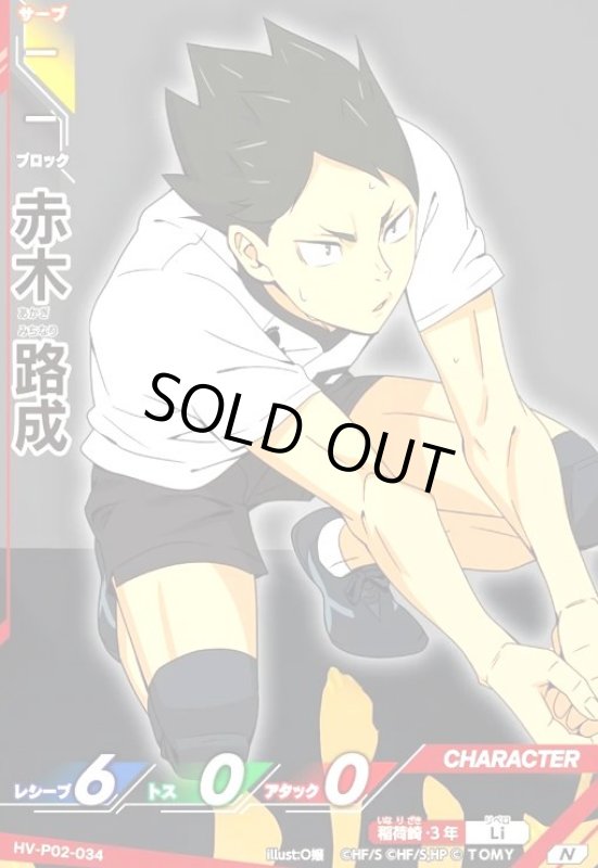 画像1: 赤木 路成(N)(HV-P02-034) (1)
