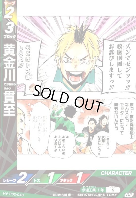 画像1: 黄金川 貫至(RP)(HV-P02-040) (1)