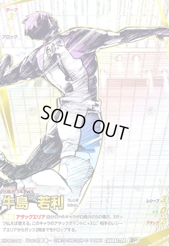 画像1: 牛島 若利(頂P)(HV-P02-046) (1)