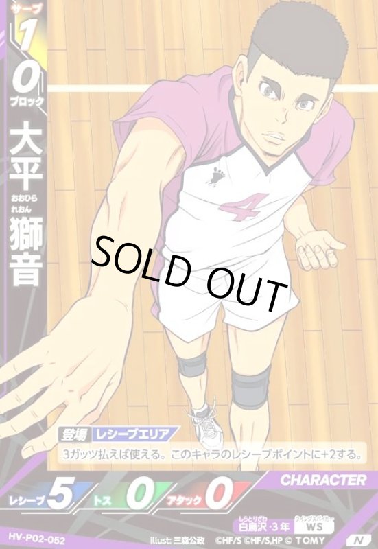 画像1: 大平 獅音(N)(HV-P02-052) (1)