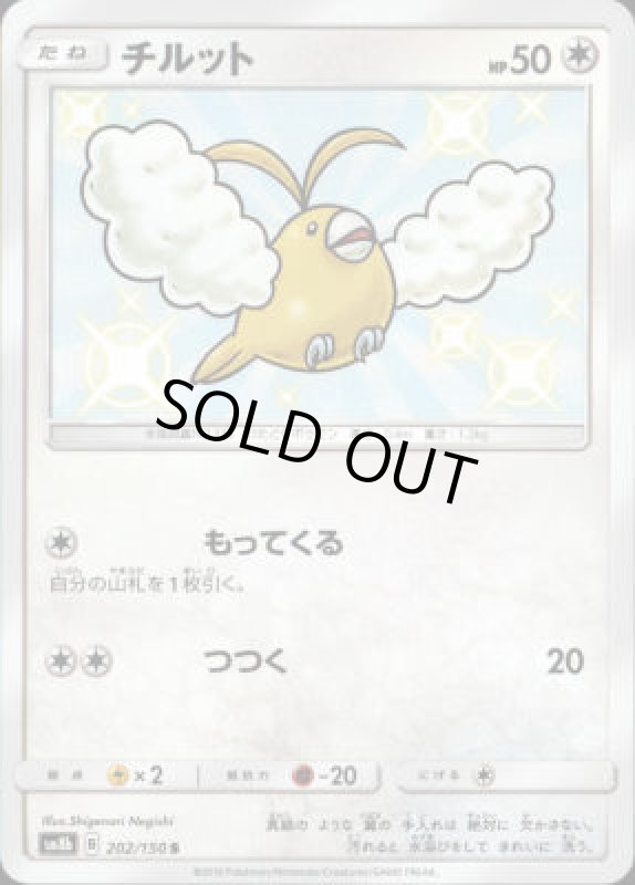 画像1: 【202/150 S】チルット (1)