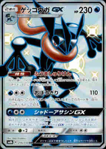 画像1: 【216/150 SSR】ゲッコウガGX (1)