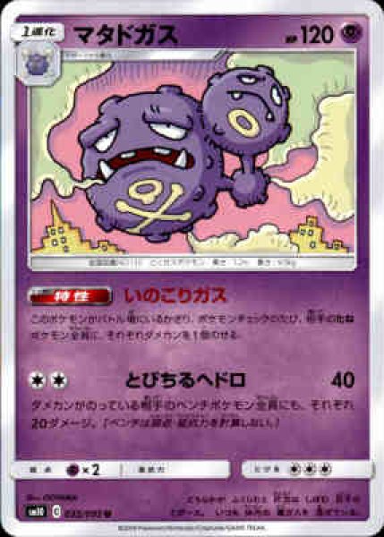 画像1: 【いのこりガス/とびちるヘドロ】マタドガス (1)