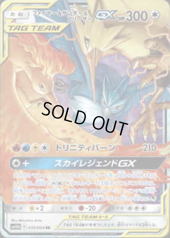 画像1: 【035/054】ファイヤー&サンダー&フリーザーGX【RR】 (1)