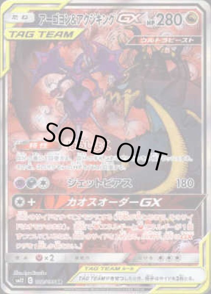 画像1: アーゴヨン&アクジキングGX【102/095 SR】 (1)