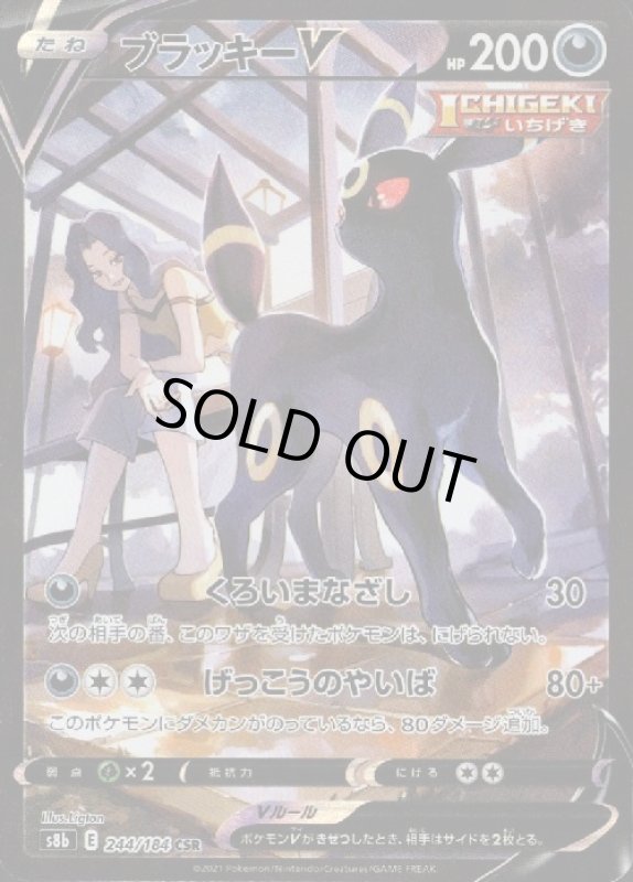 画像1: ブラッキーV【244/184 CSR】 (1)