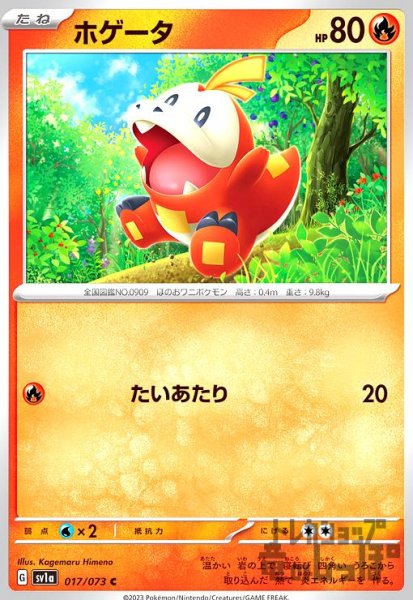 画像1: 【C】ホゲータ【017/073】 (1)