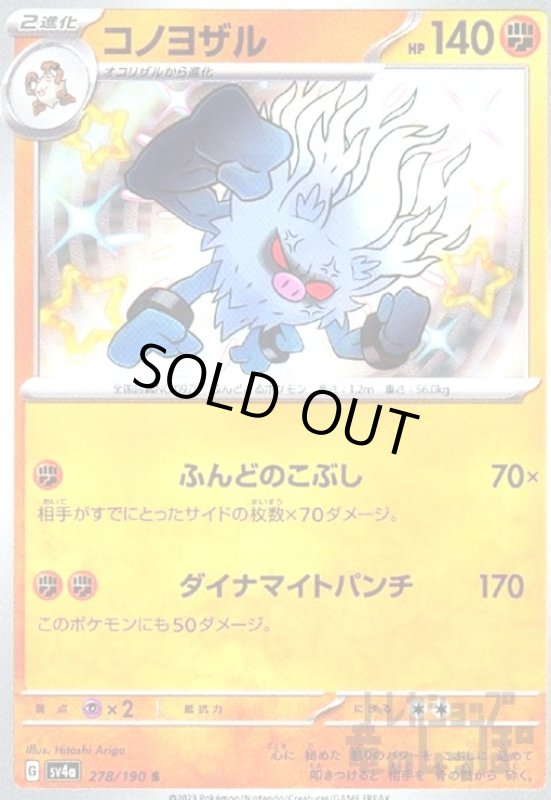 画像1: コノヨザル(278/190 S) (1)