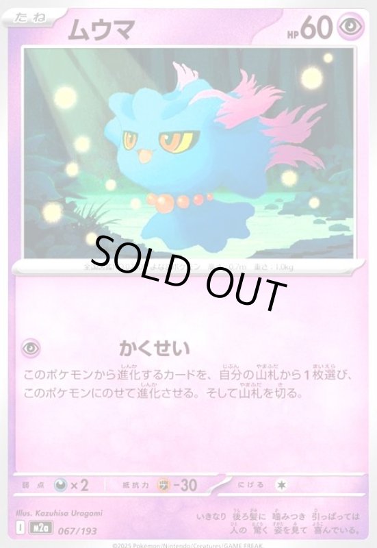 画像1: ムウマ(かくせい) (1)