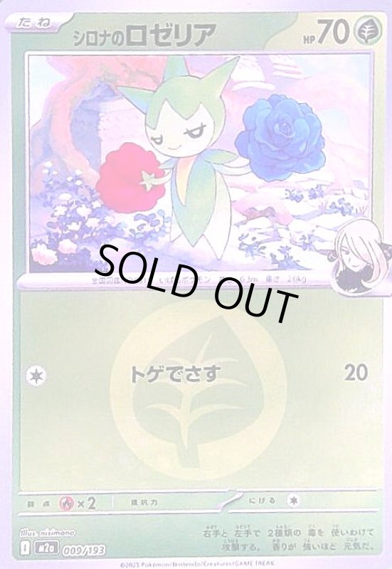 画像1: シロナのロゼリア(ミラー)(009/193)【エネルギーマーク柄】 (1)