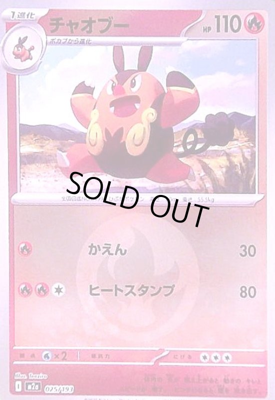 画像1: チャオブー(ミラー)(025/193)【エネルギーマーク柄】 (1)