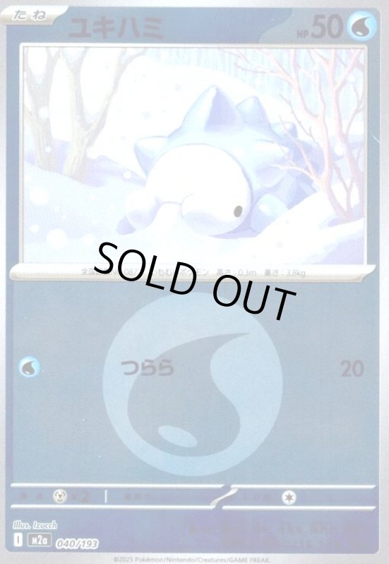 画像1: ユキハミ(ミラー)(040/193)【エネルギーマーク柄】 (1)