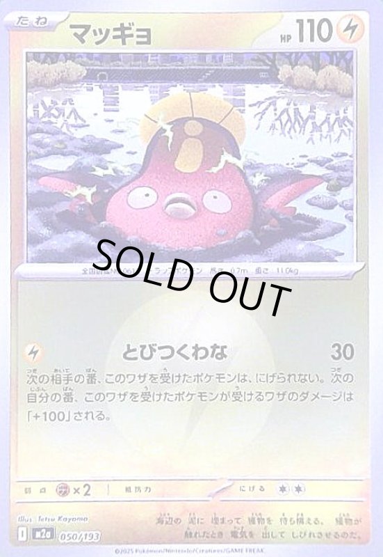 画像1: マッギョ(ミラー)(050/193)【エネルギーマーク柄】 (1)