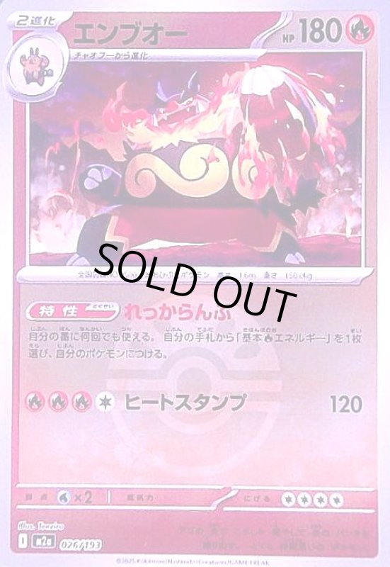 画像1: エンブオー(ミラー)(026/193)【ボール柄】 (1)