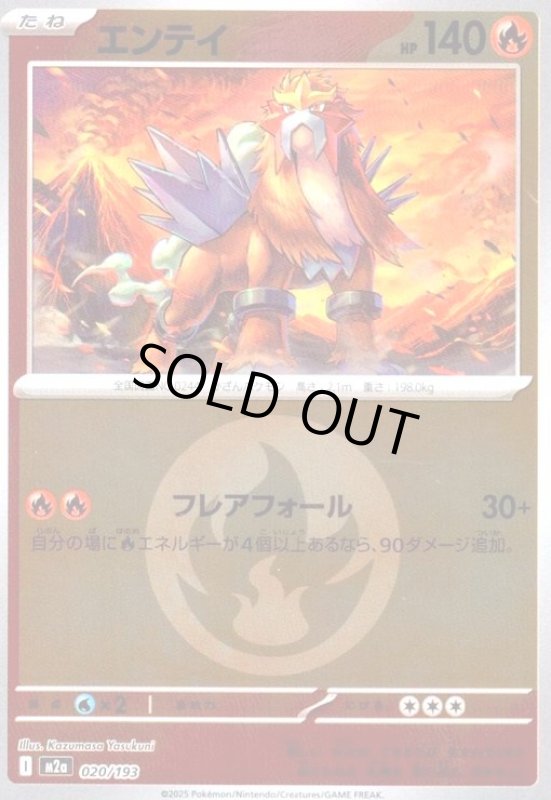 画像1: エンテイ(ミラー)(020/193)【エネルギーマーク柄】 (1)